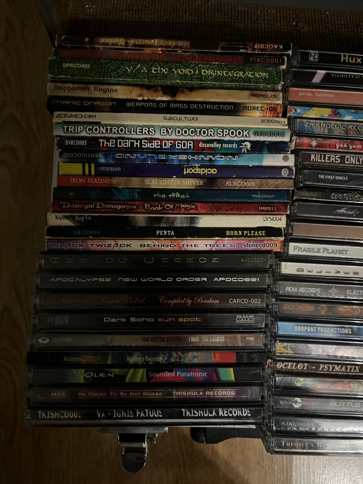 230 darkpsy cd’s ( forest, darkpsy, hi-tech), Cd's en Dvd's, Cd's | Overige Cd's, Ophalen, Gebruikt, Album