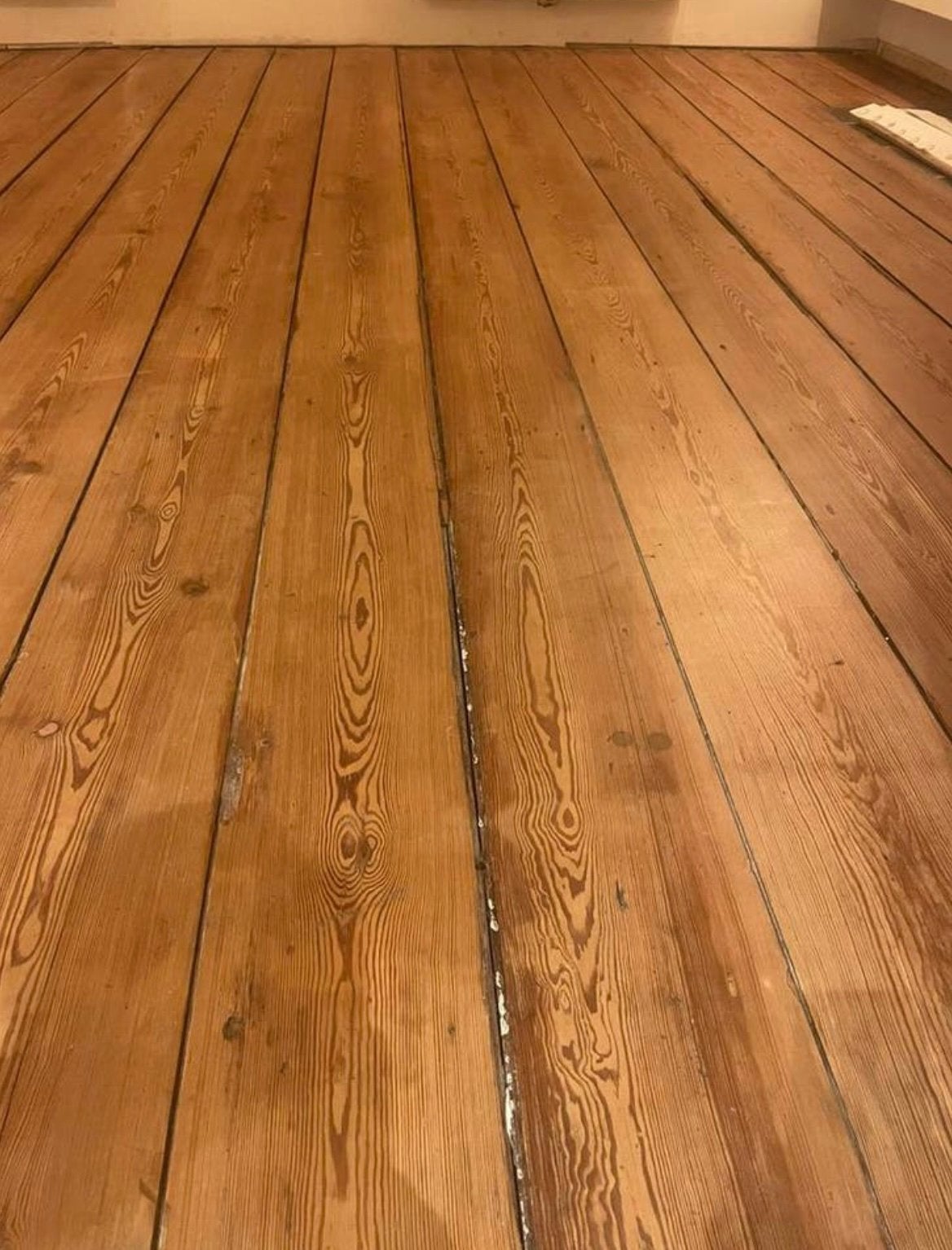 Oude American Pinewood vloer, Ophalen, Zo goed als nieuw