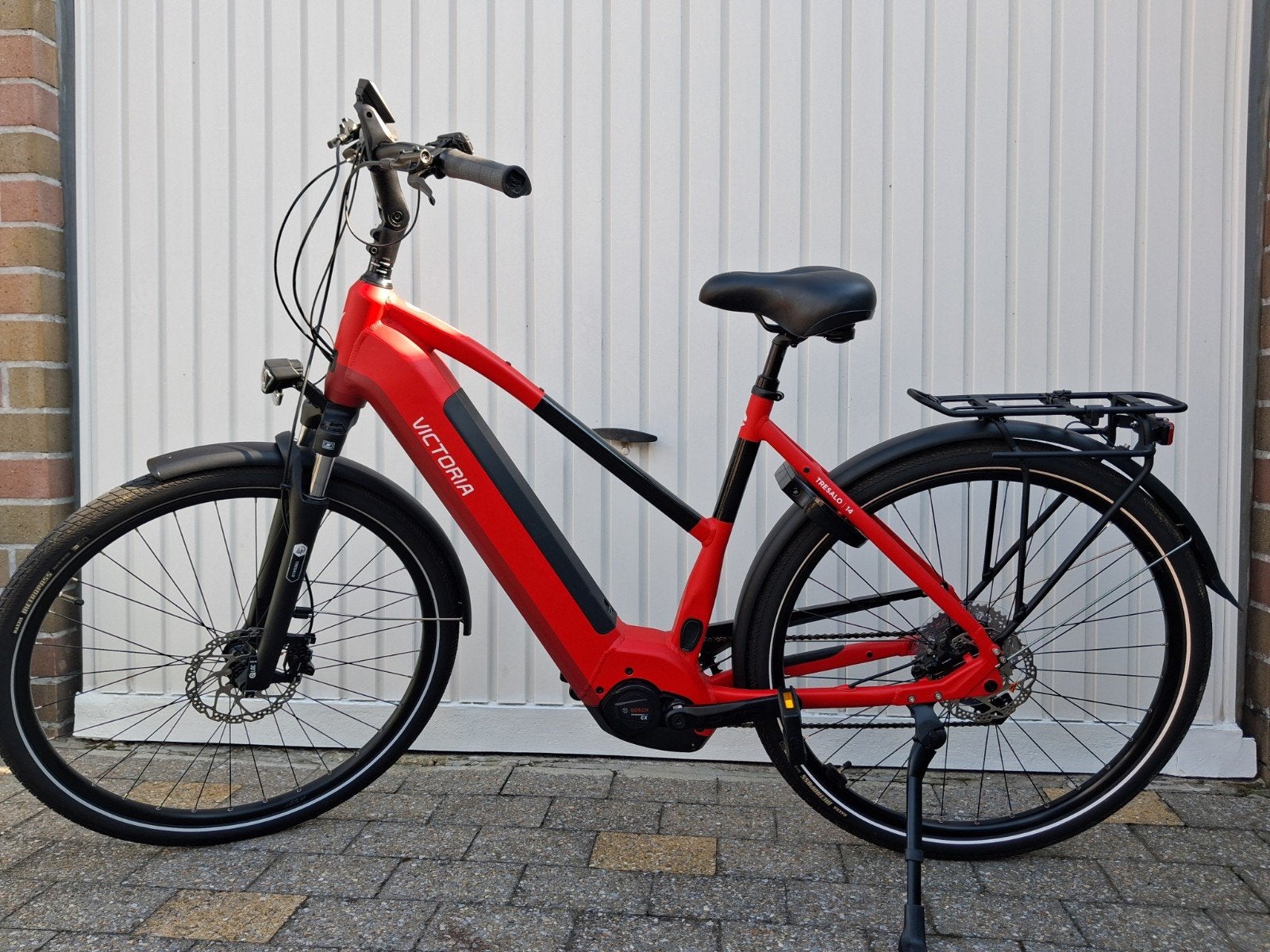 Electrische fiets Bosch,slechts 255km, Fietsen en Brommers, 51 tot 55 cm, Ophalen, Zo goed als nieuw