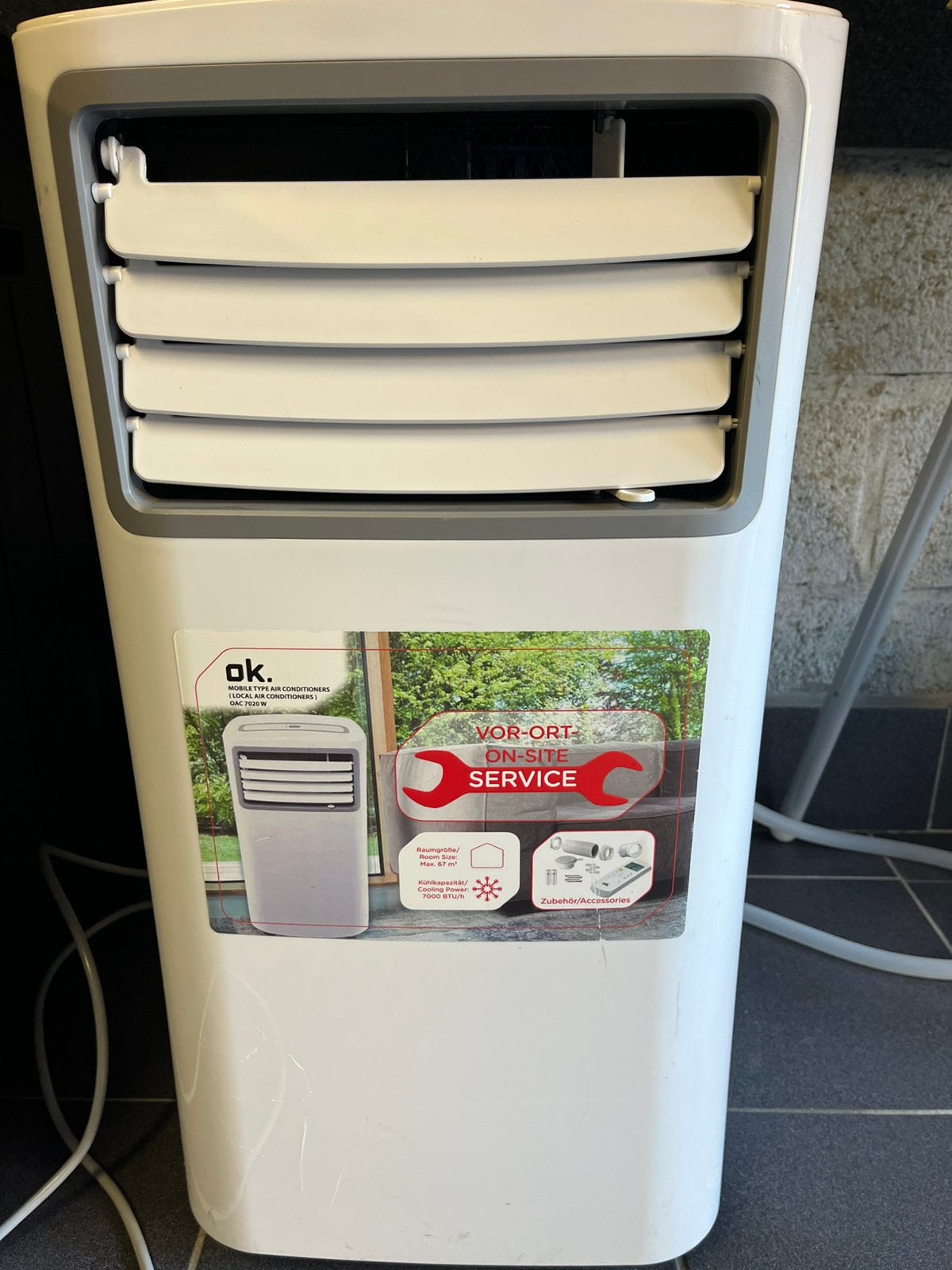 Mobiele airco, Ophalen, Zo goed als nieuw, Mobiele airco