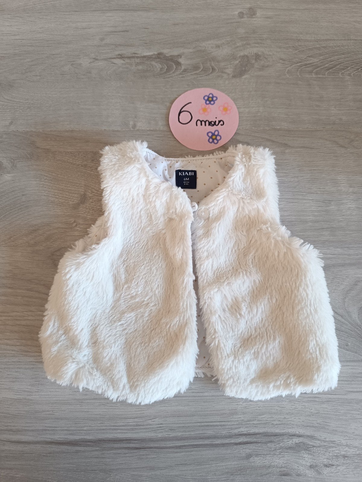Boléro blanc, Enfants & Bébés, Enlèvement ou Envoi, Comme neuf, Kiabi, Fille