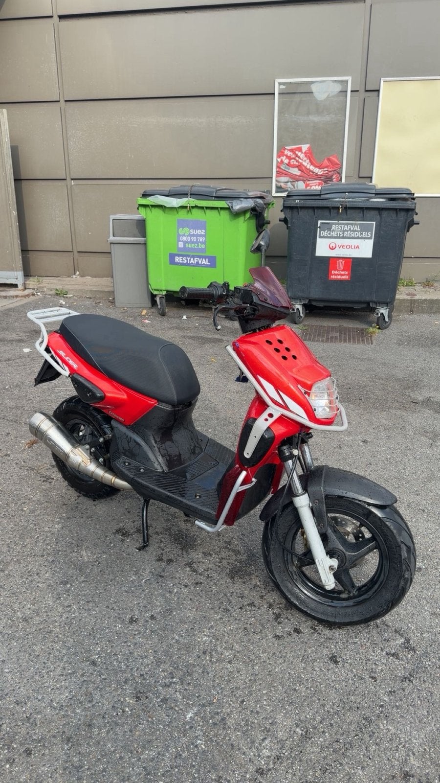 Mbk stunt 50cc, Classe B (45 km/h), Enlèvement, Utilisé, Deux-temps