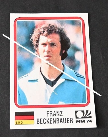Panini World Cup Story Sonric's 94 Franz Beckenbauer WM 74, Envoi, Neuf, Affiche, Image ou Autocollant