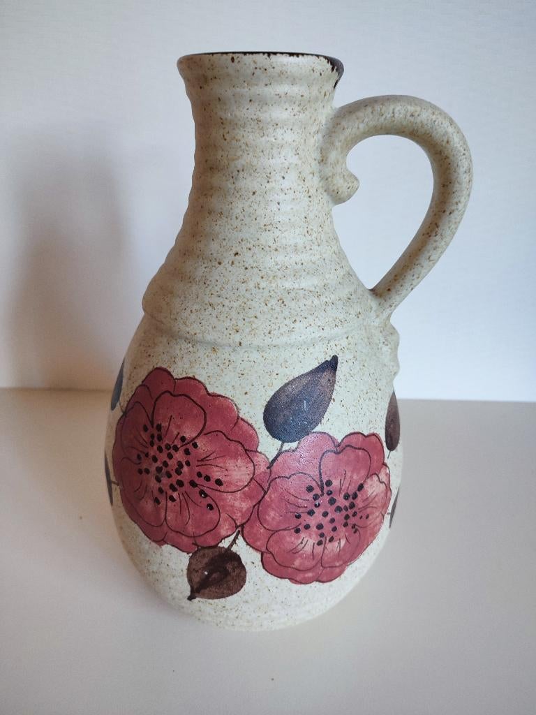 Vintage Bay Keramik west-Germany. Peint à la main. H. 30 cm, Enlèvement ou Envoi