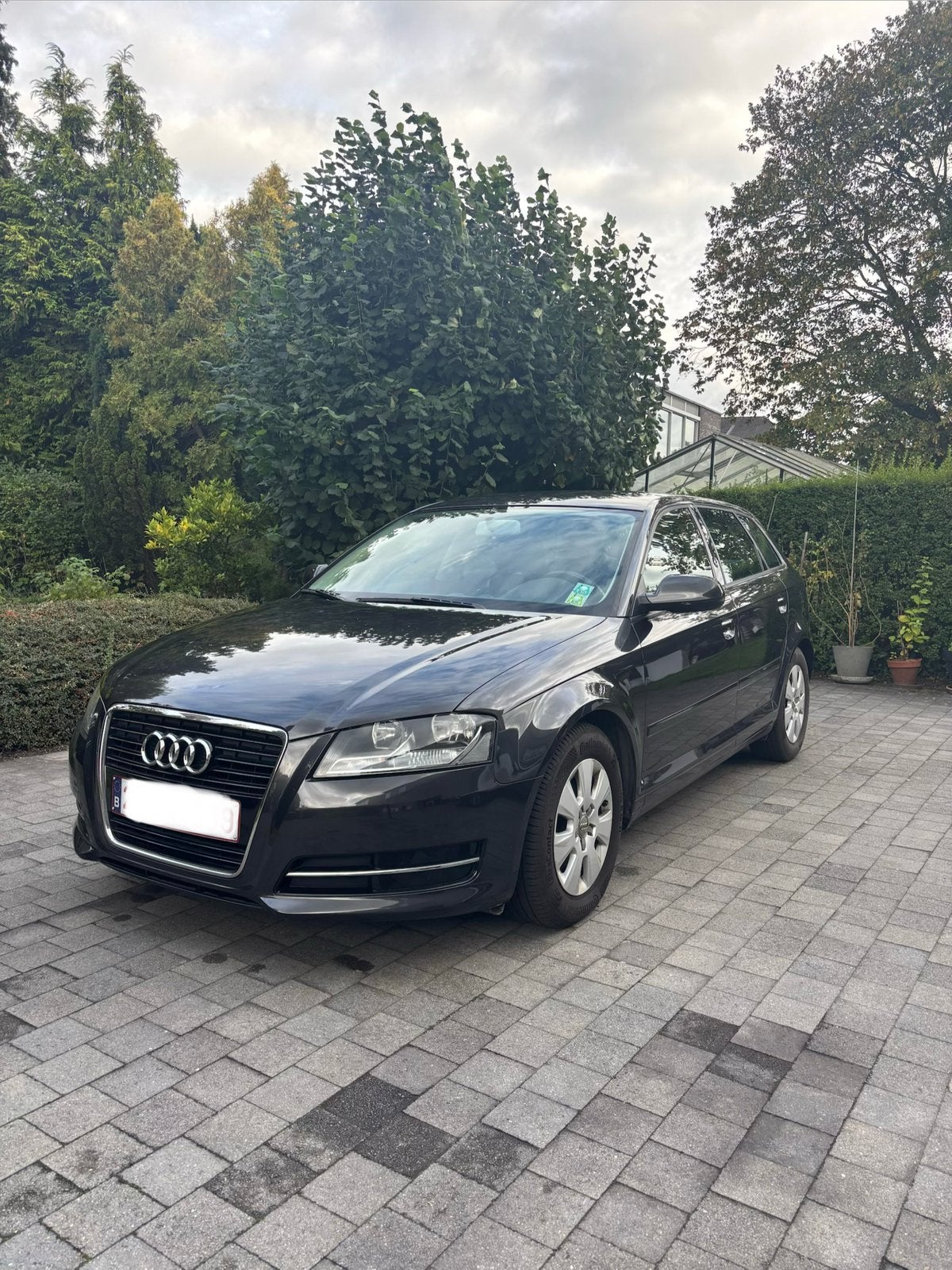 Audi A3 Sportback 1.6 TDI (2013) – 149.000km – Euro5 Diesel, Auto's, Voorwielaandrijving, Zwart, Leder, 5 deurs