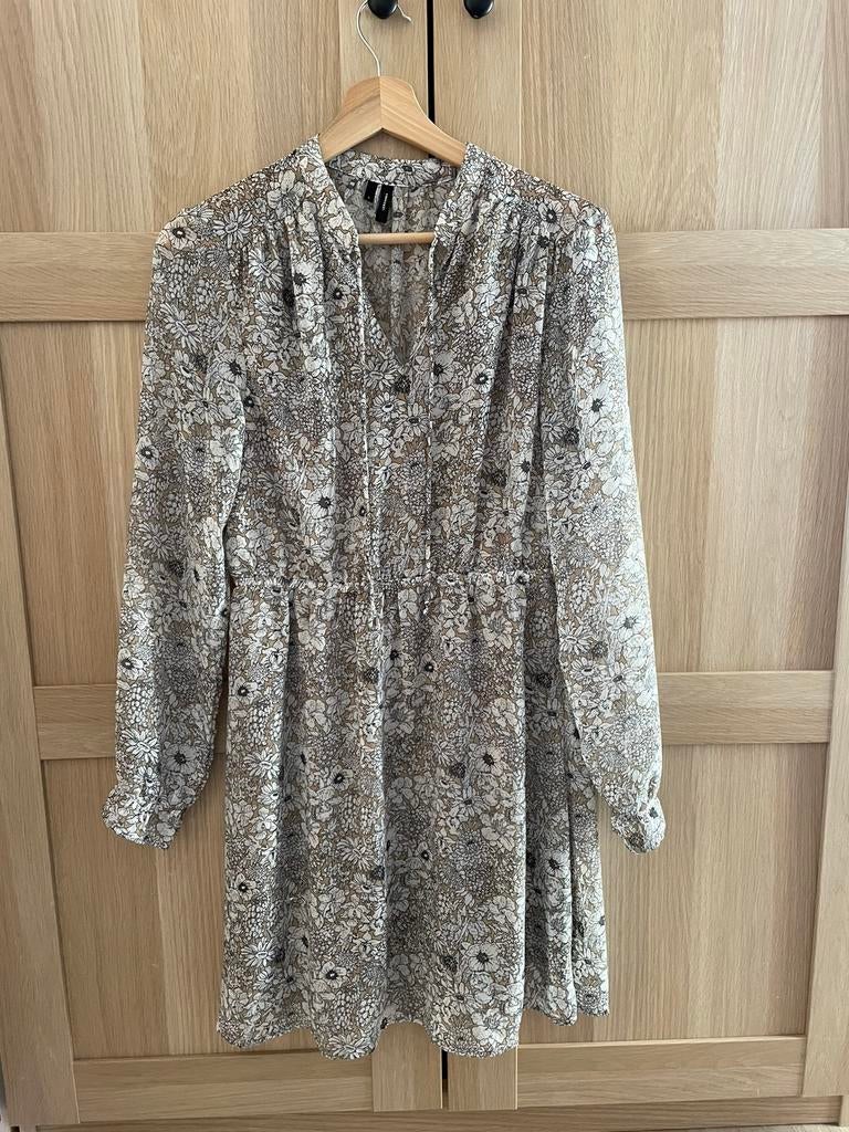Luchtig kleedje, Kleding | Dames, Ophalen, Zo goed als nieuw, Beige