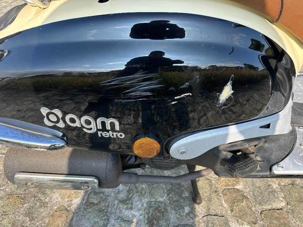 Brommer AGM 50cc, 25km/u, Fietsen en Brommers, Brommers | Overige merken, Ophalen, Gebruikt, Agm, Klasse A (25 km/u)