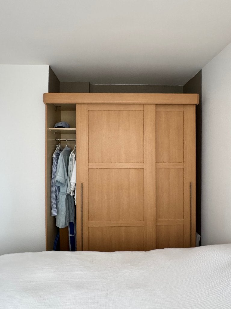 Kleerkast 168 cm, Huis en Inrichting, Kasten | Kleerkasten, Ophalen, Met deur(en), Gebruikt, 200 cm of meer