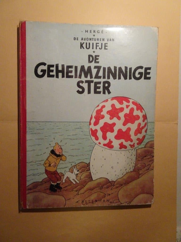 BD Kuifje - De mysterieuze ster (Nederlands), Boeken, Gelezen, Eén stripboek, Ophalen of Verzenden, Herge