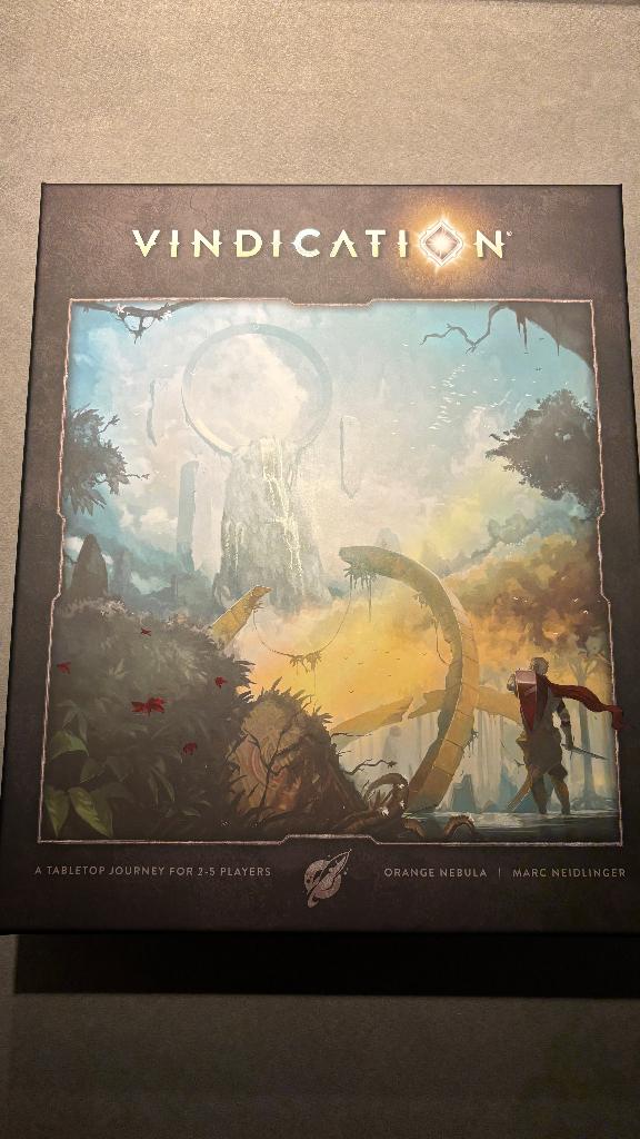 Vindication (Kickstarter versie, als nieuw), Hobby en Vrije tijd, Gezelschapsspellen | Bordspellen, Een of twee spelers, Ophalen of Verzenden