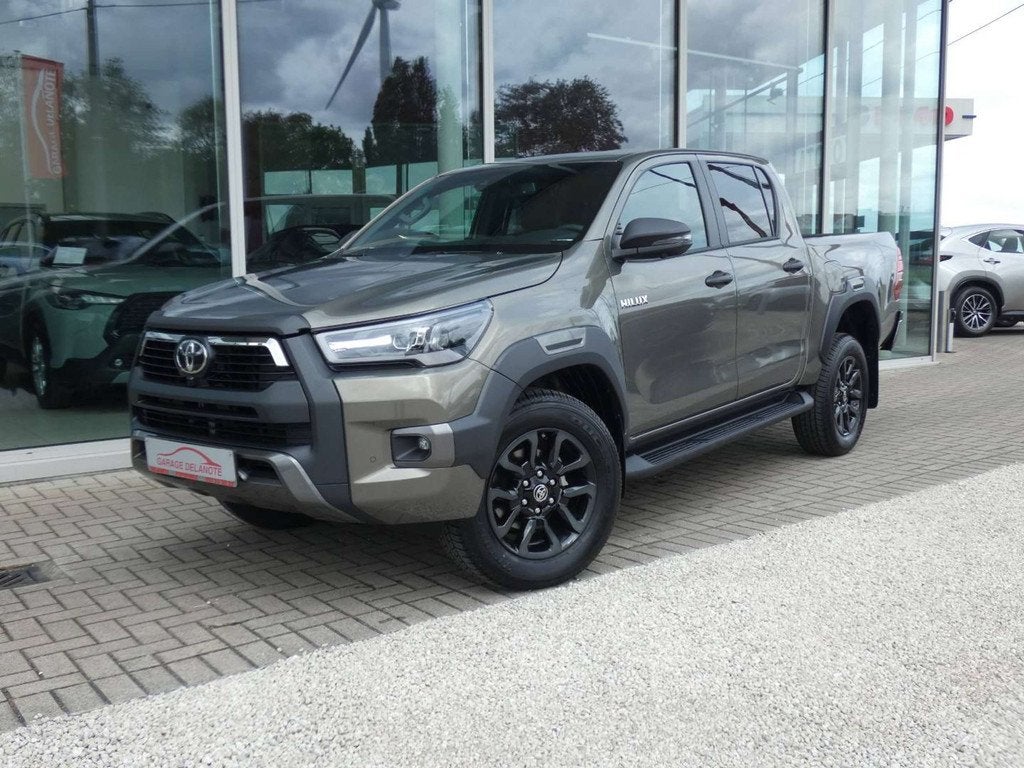 Toyota Hilux *STOCKDEAL* 2.8L Autom INVINCIBLE *50826+BTW* +, Automaat, 4 deurs, Zwart, 4 cilinders
