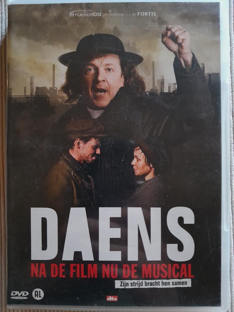 Daens , de musical (studio 100), CD & DVD, DVD | Néerlandophone, Enlèvement ou Envoi, Tous les âges, Comme neuf, Autres genres