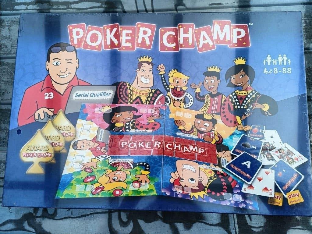 Poker champ, Trois ou quatre joueurs, Enlèvement ou Envoi, Neuf, Autre