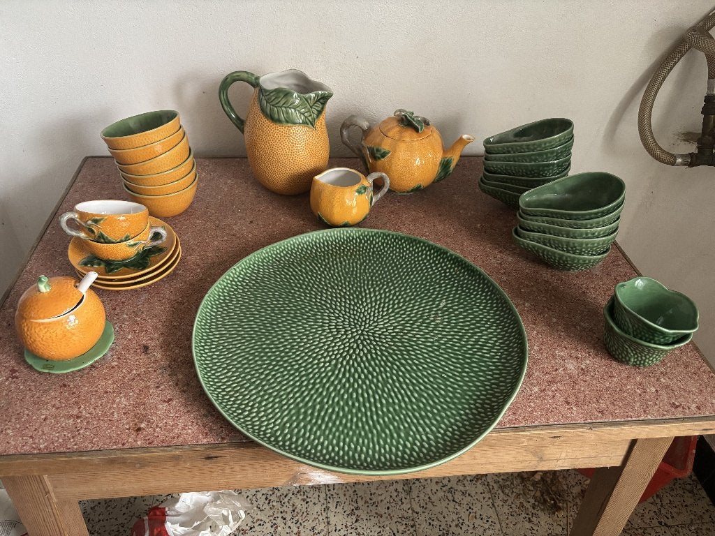 Service 29 pièces, Maison & Meubles, Cuisine | Vaisselle, Utilisé, Plateau, Vintage, Céramique, Enlèvement