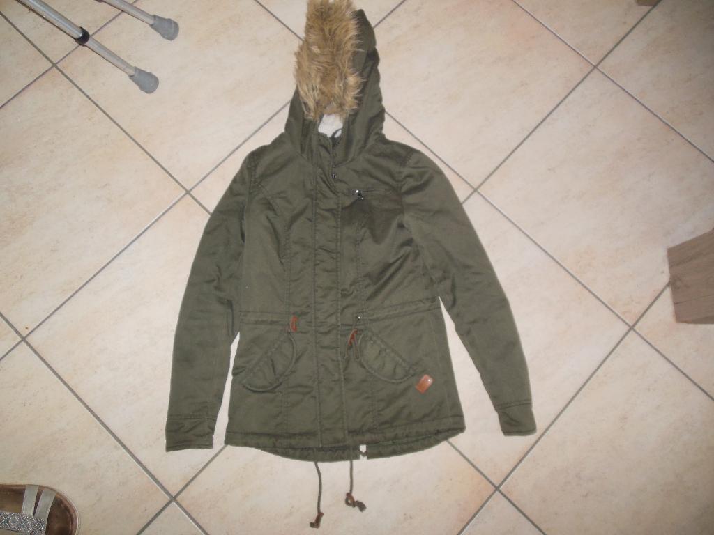winterjas Only 34, Kleding | Dames, Jassen | Winter, Only, Ophalen of Verzenden, Maat 34 (XS) of kleiner, Groen