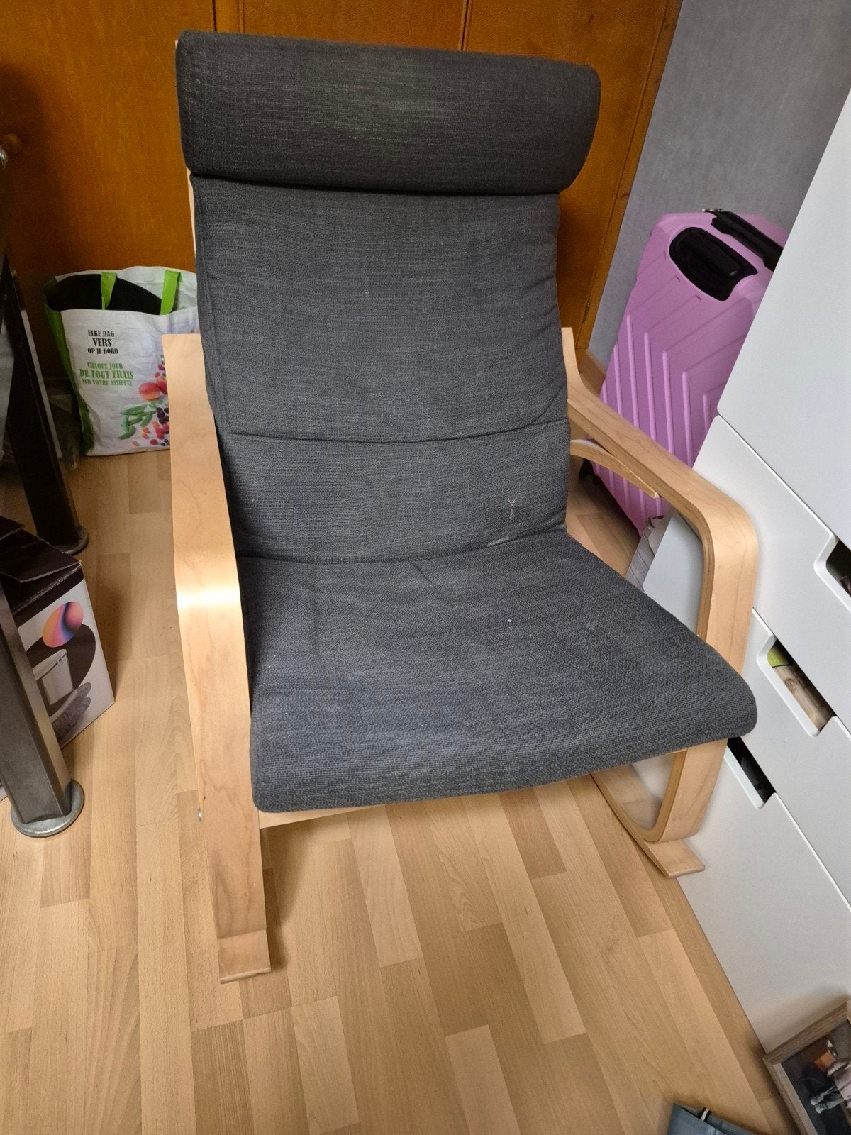 fauteuil à bascule ikea, Enlèvement