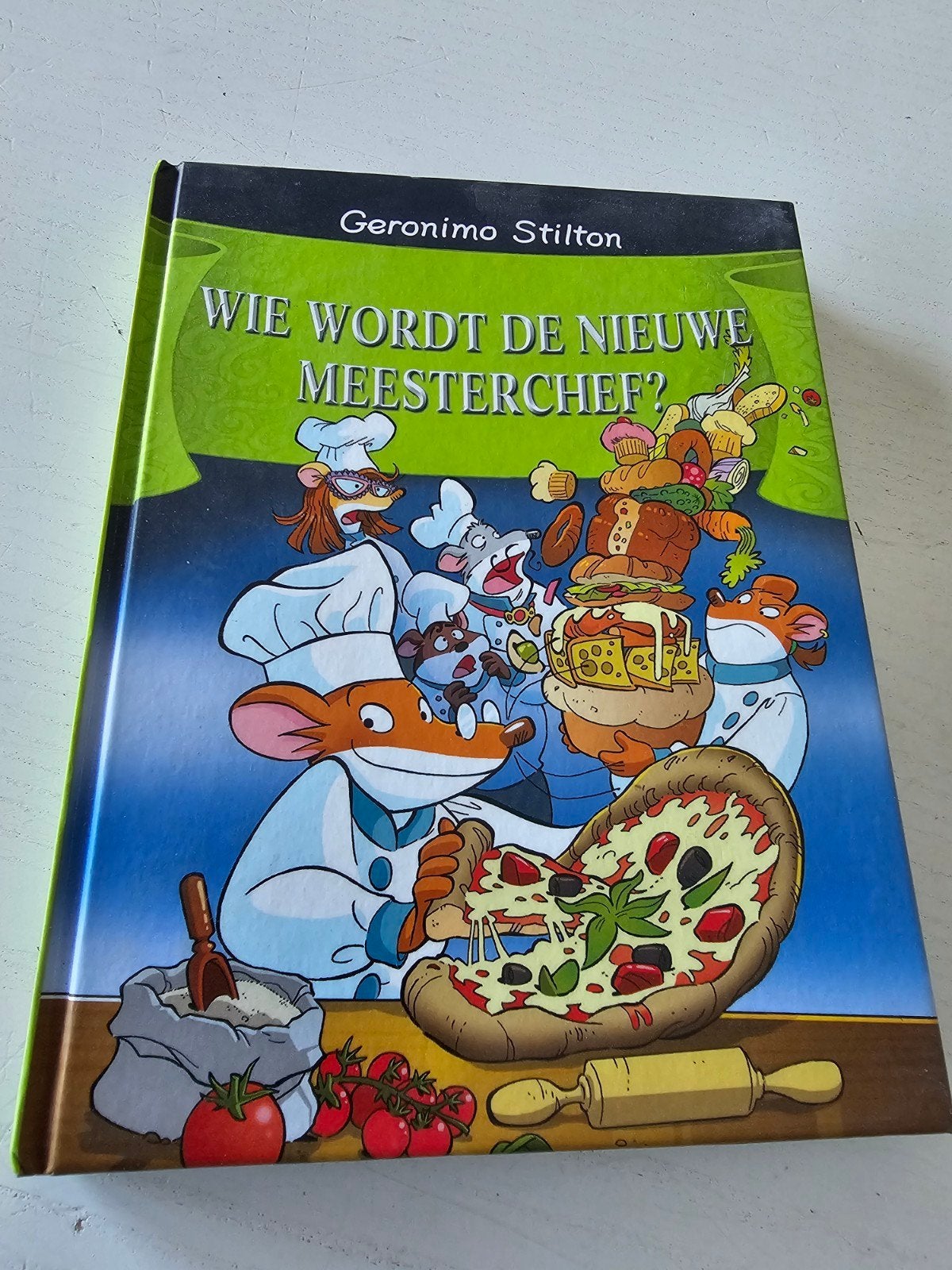 Geronimo Stilton - Wie wordt de nieuwe meesterchef?, Boeken, Ophalen of Verzenden