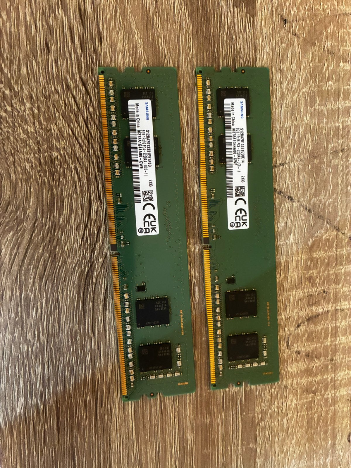 Samsung 8 Go DDR4 3200 MHz, Computers en Software, RAM geheugen, Ophalen of Verzenden, Zo goed als nieuw, DDR4