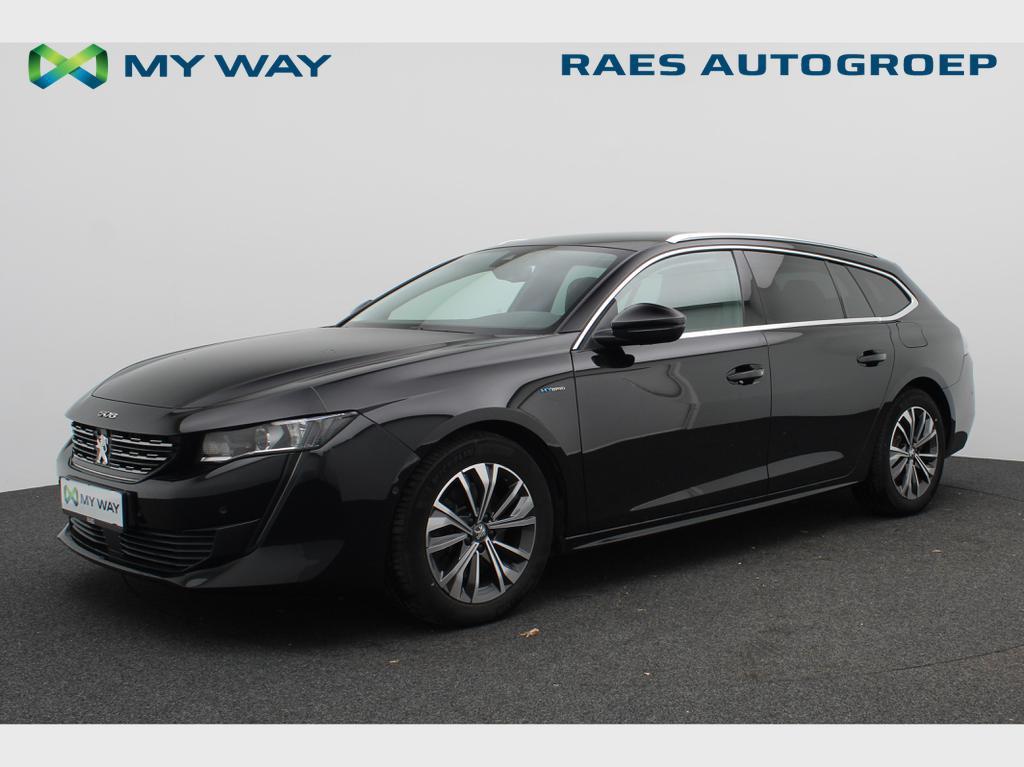 Peugeot 508 SW PHEV 508 SW 1.6 PHEV Allure Pack (EU6.3), Auto's, Automaat, Zwart, Bedrijf, Navigatiesysteem