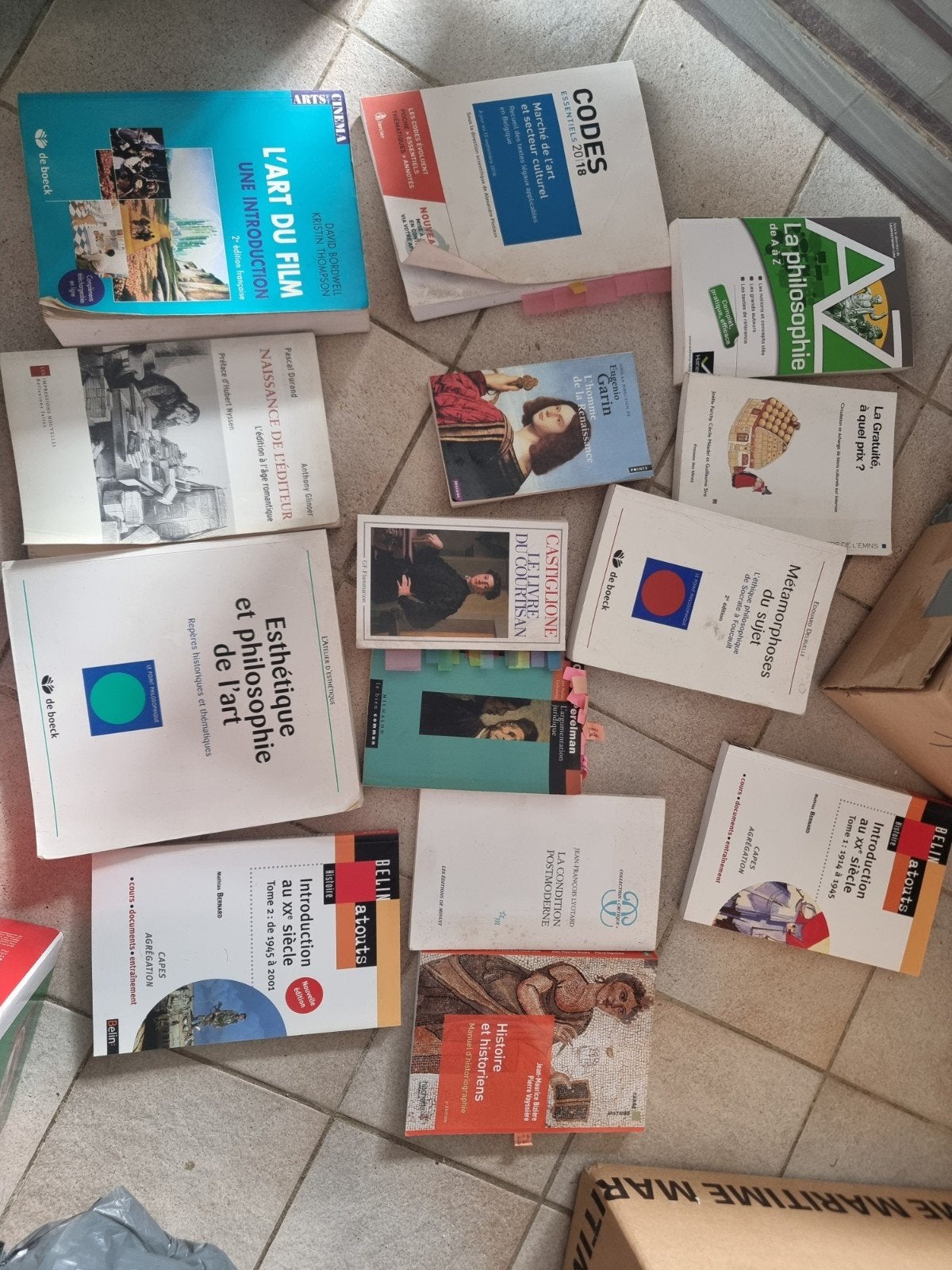 Boekenlot - communicatie (ULG), Boeken, Ophalen