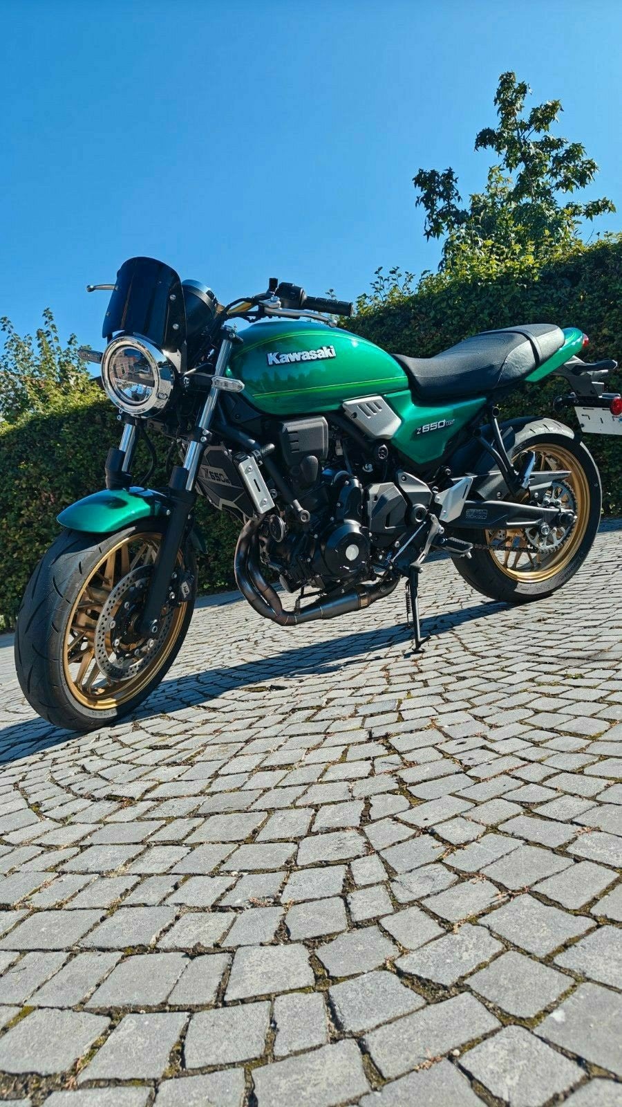 Kawasaki Z650RS • 03/23 • Yoshimura inox + pièces d’origine, Motos, Motos | Kawasaki, Particulier