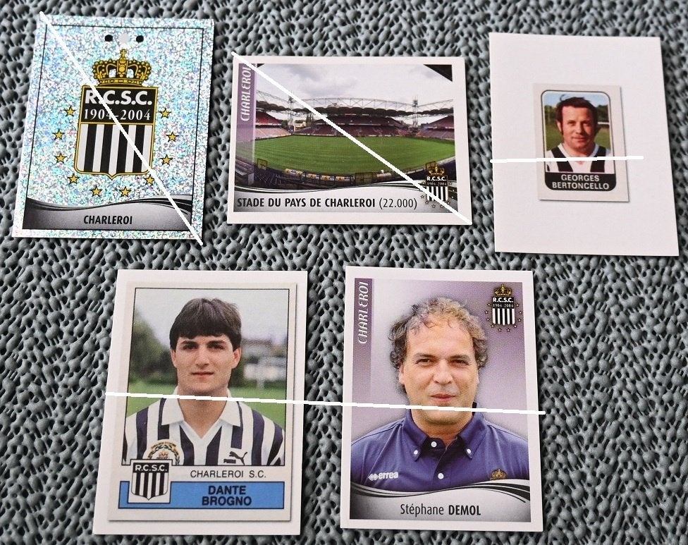 Autocollants Panini Football 2010/Charleroi/25, Collections, Envoi, Neuf, Affiche, Image ou Autocollant