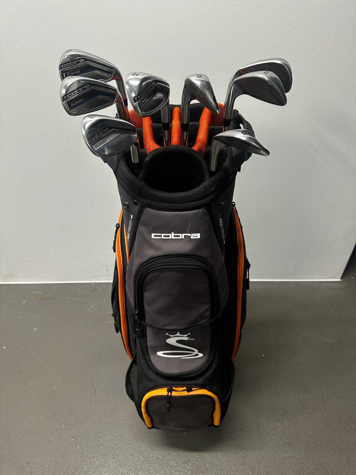 Golfclubs Cobra met tas, Enlèvement, Utilisé, Set