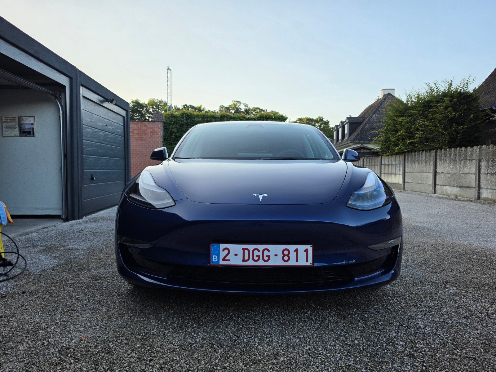 Tesla Model 3 AWD Long Range Acc.Boost /Enchanted Autopilot, Auto's, Automaat, Zwart, Blauw, Elektrisch