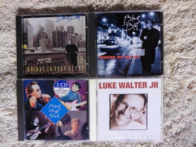 Blue Blot cd Collectie (Pakketprijs of apart) Belpop, Enlèvement ou Envoi, 1980 à nos jours, Comme neuf, Blues