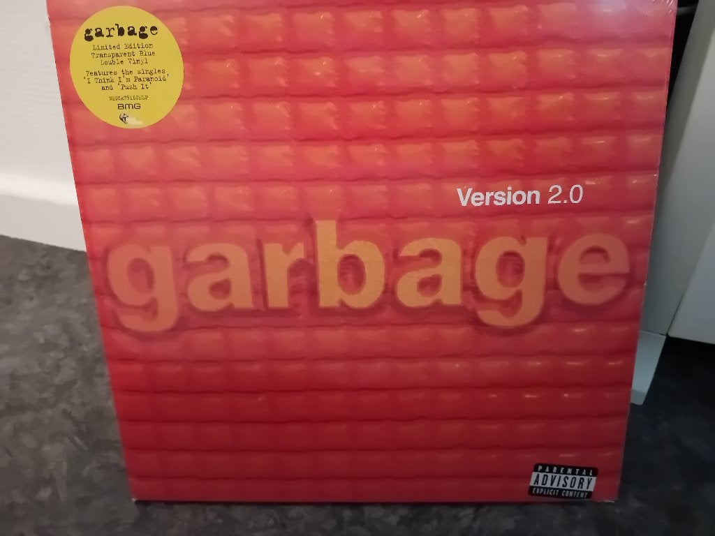 LP Garbage “Version 2.0”, CD & DVD, Vinyles | Rock, Alternatif, 12 pouces, Enlèvement ou Envoi, 1990 - 1999