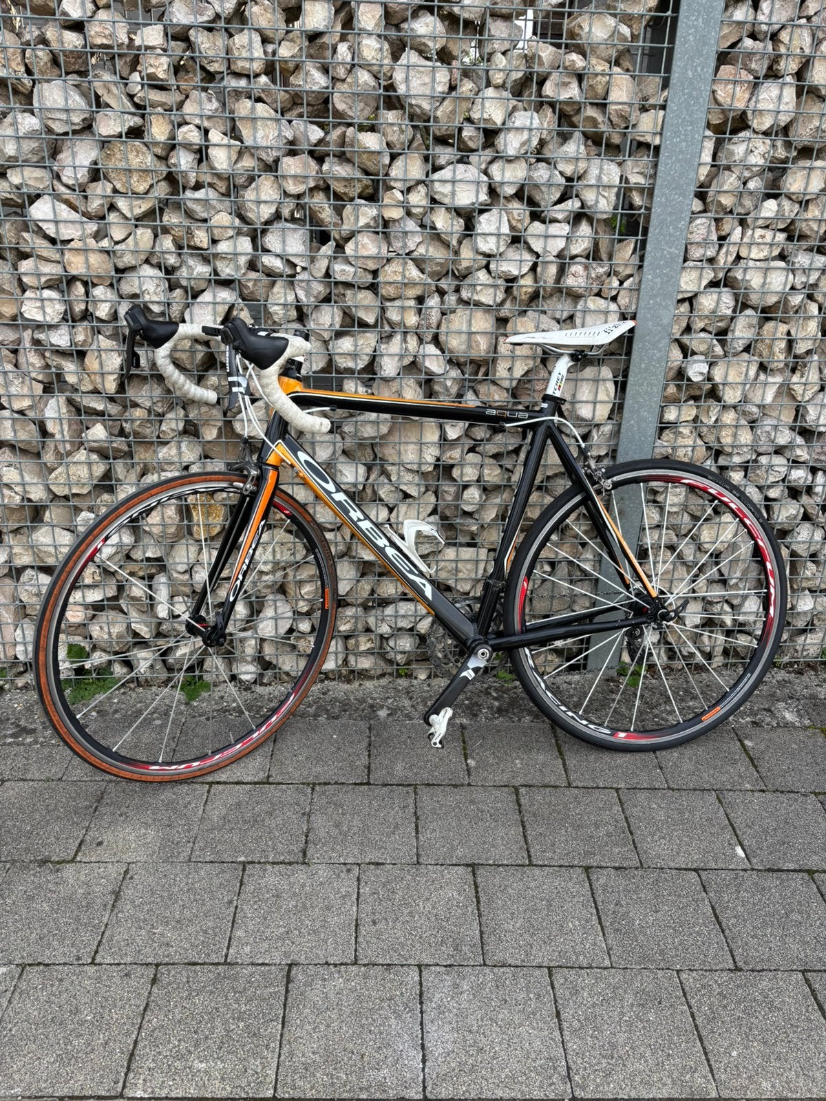 Orbea Aqua racefiets Maat 57 – SRAM Force – Fulcrum Racing 1, Fietsen en Brommers, 28 inch, Carbon, Zo goed als nieuw, 15 tot 20 versnellingen