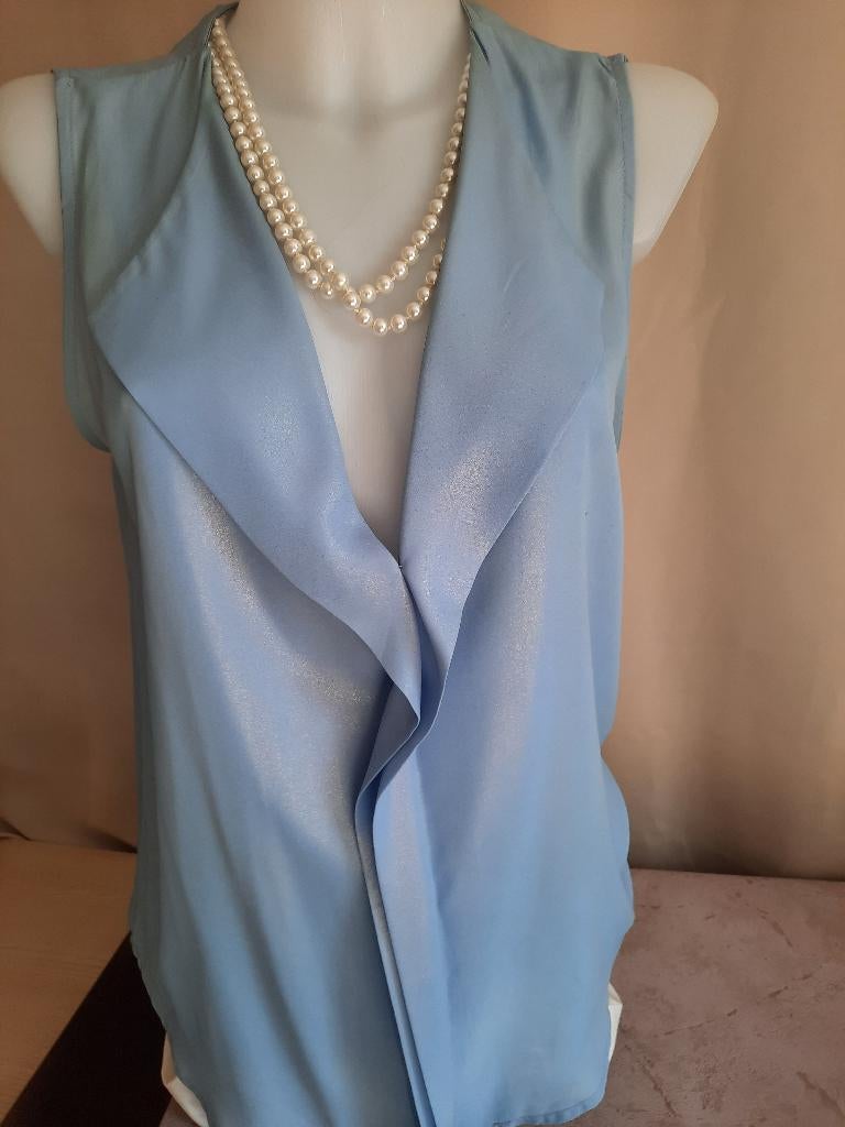Licht blauwe bloes M, Vêtements | Femmes, Taille 38/40 (M), Enlèvement ou Envoi, Sandro Ferrone, Comme neuf