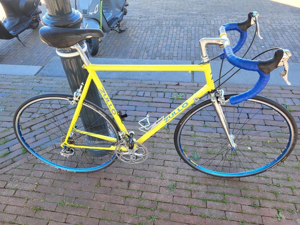 Zullo Italia Dura Ace stalen racefiets, Fietsen en Brommers, 28 inch, Gebruikt, 15 tot 20 versnellingen, 57 tot 61 cm