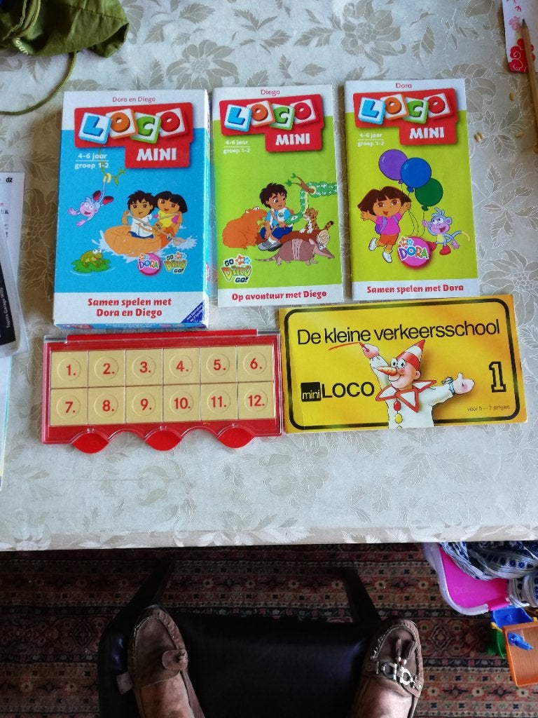 mini loco, Kinderen en Baby's, Speelgoed | Educatief en Creatief, Ophalen of Verzenden, Zo goed als nieuw, Puzzelen