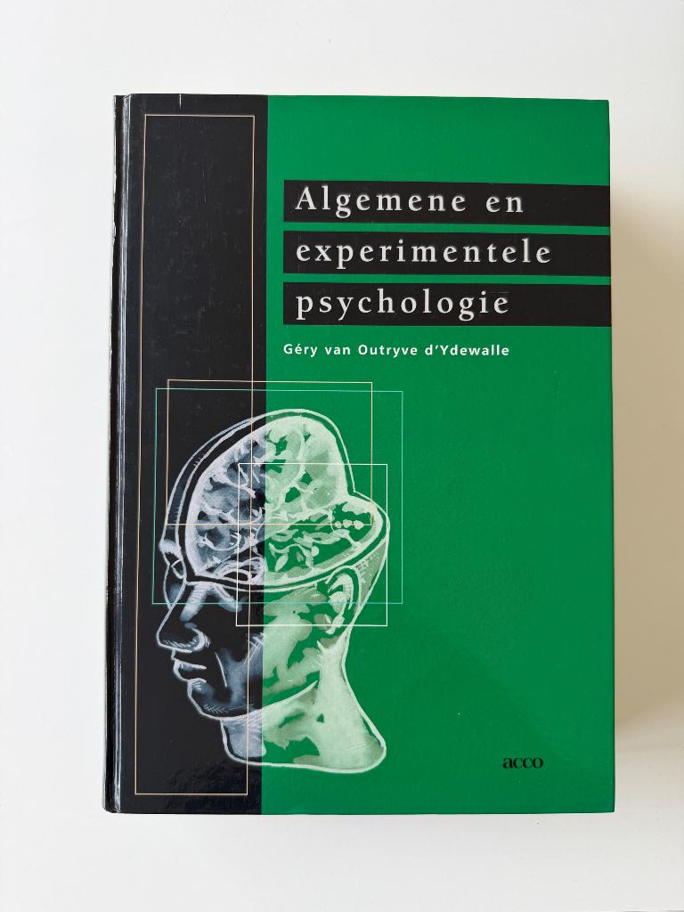 Algemene en experimentele psychologie, Enlèvement ou Envoi