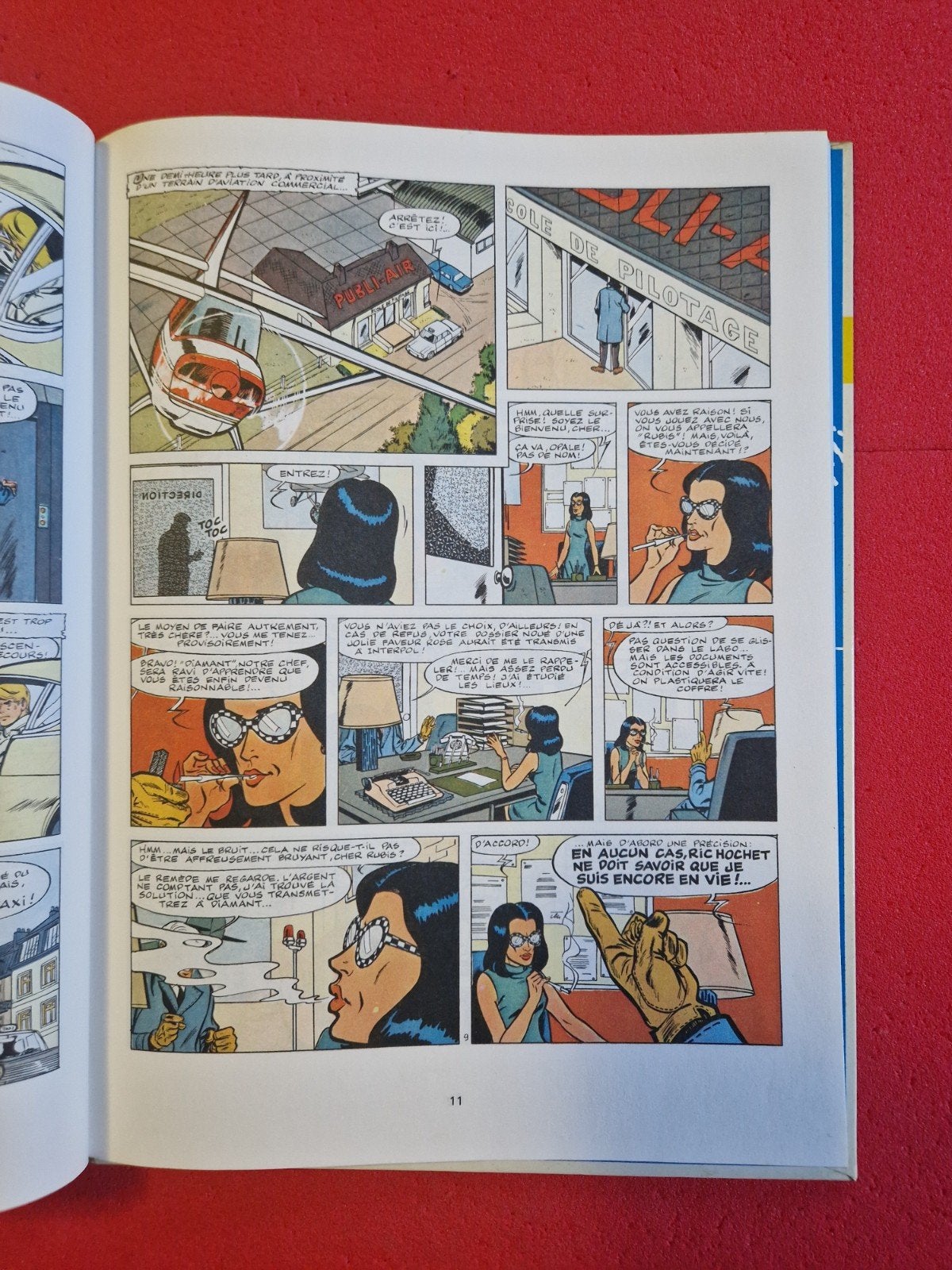 bd ric hochet 9, Enlèvement ou Envoi