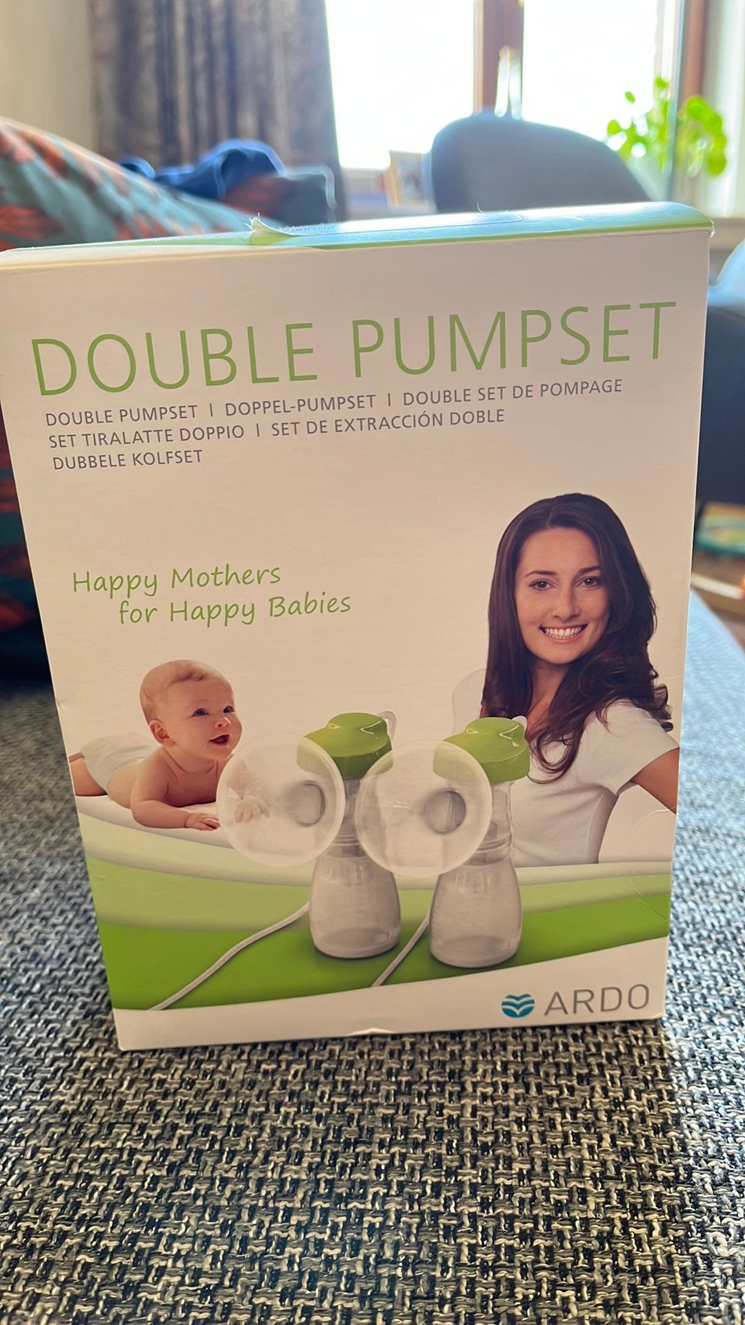 Dubbele kolfset voor op kolfmachine van Ardo, Kinderen en Baby's, Babyvoeding en Toebehoren, Ophalen, Zo goed als nieuw, Ardo