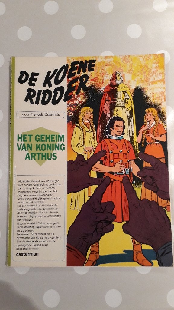 de koene ridder 6: het geheim van koning Arthus, Boeken, Eén stripboek, Ophalen of Verzenden, Gelezen