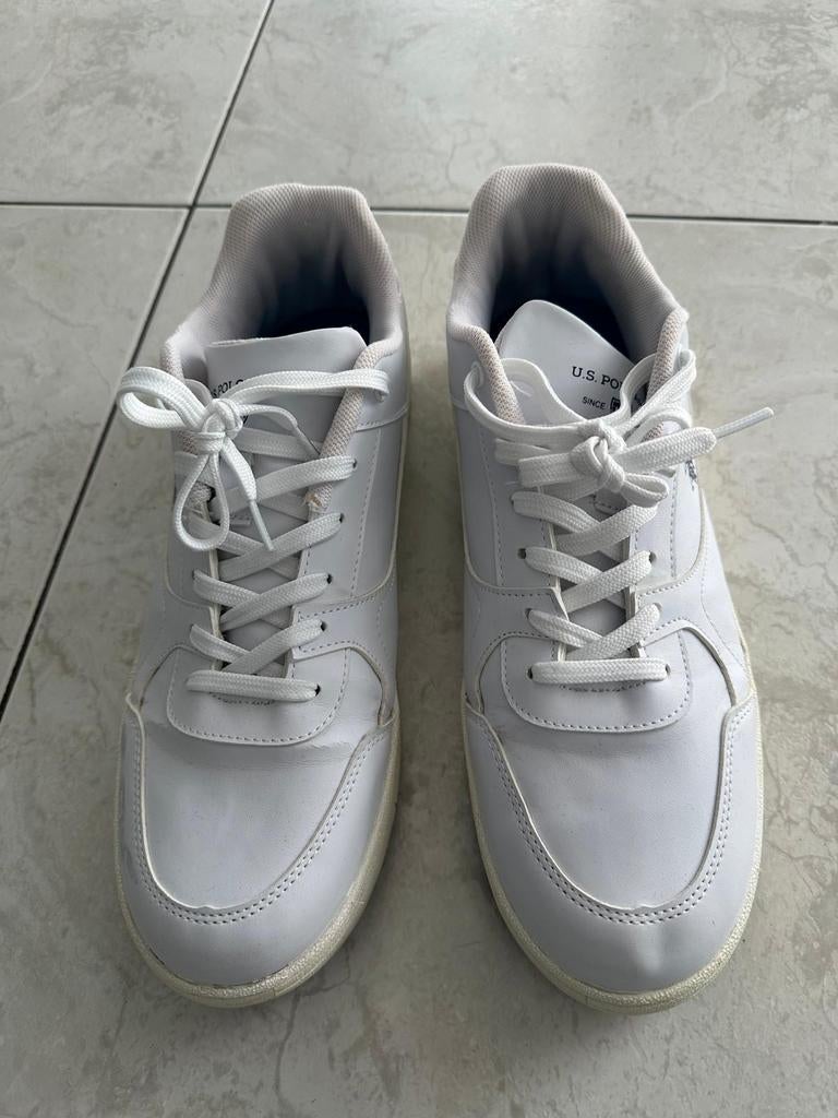 Sneakers U.S. Polo Assn. Blanches – Bon État, Kleding | Heren, Schoenen, Ophalen, U.S. Polo Assn., Wit, Wandelschoenen