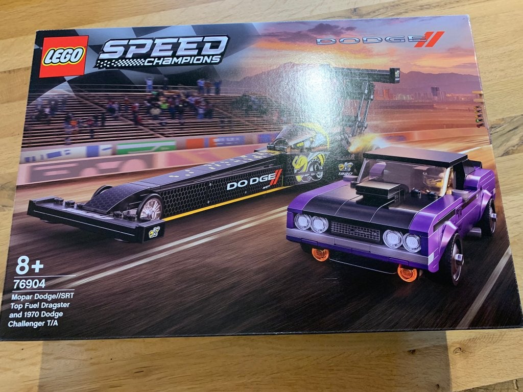 LEGO 76904 Mopar Dodge/SRT Dragster - nieuw, Lego, Inclusief instructies, Nieuw, Complete set