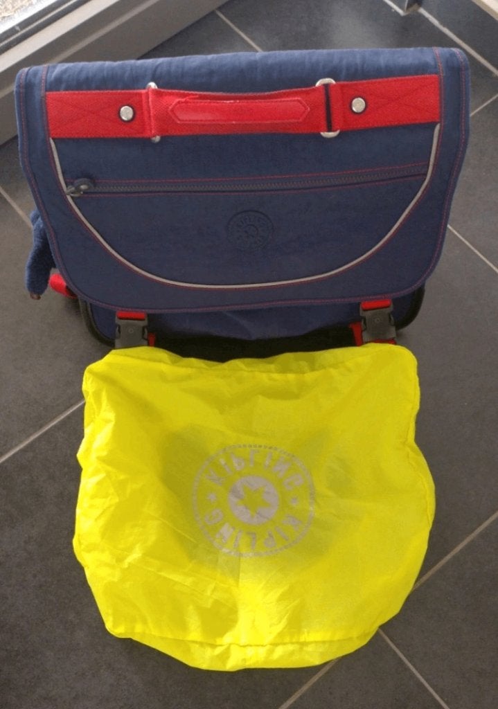 Kipling boekentas, Ophalen, Zo goed als nieuw, Blauw, Aktetas of Boekentas