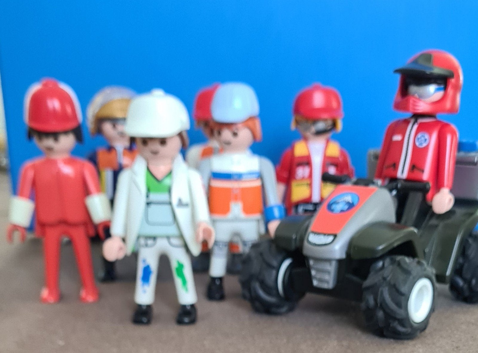 Playmobil figuurtjes met qaud, Enlèvement
