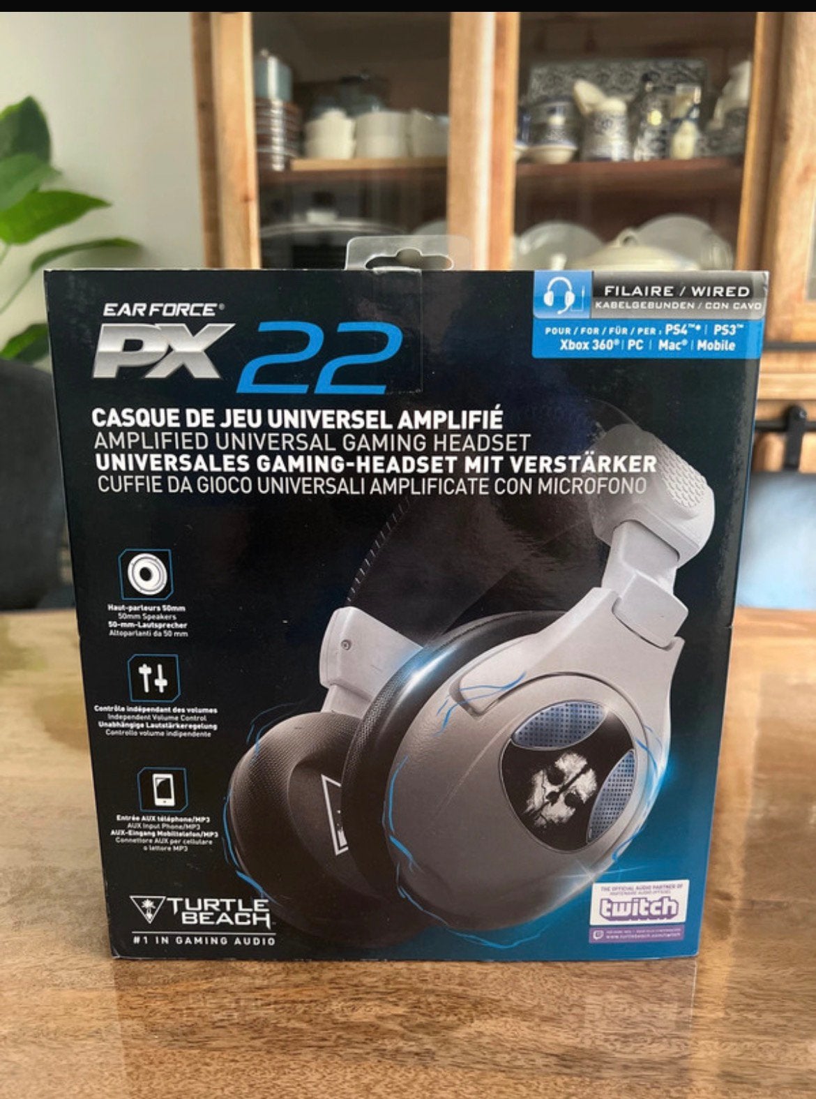 Casque  Turtle Beach PX22 – PS3 PS4 Xbox 360 PC scellé, Nieuw, On-ear, Ophalen of Verzenden, Gaming headset