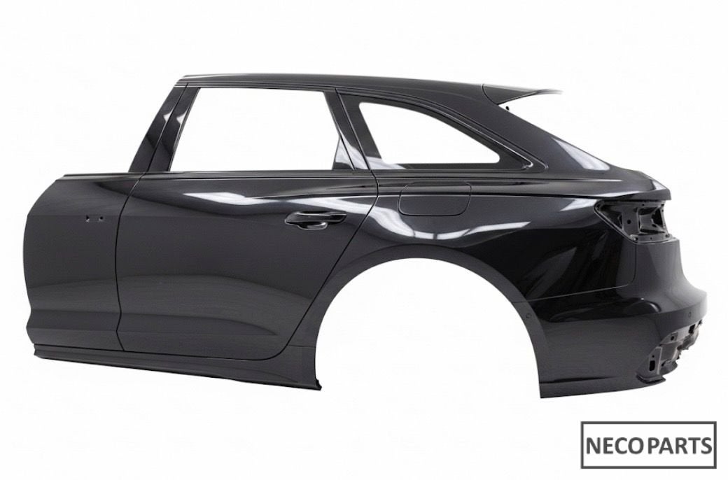 AUDI A5 III B10 KOMBI ACHTERSCHERM SNIJDEEL LINKS LY9T, Arrière, -, Haillon arrière, Audi