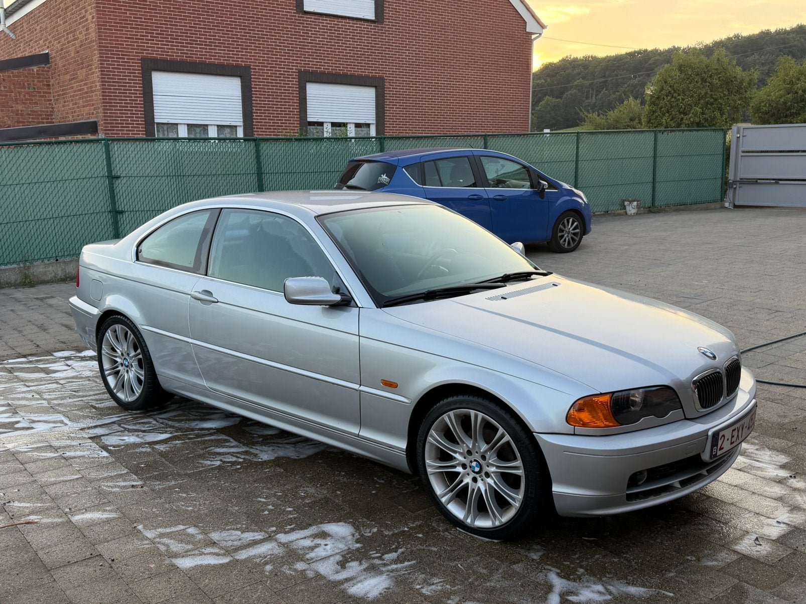 Bmw 320ci e46, Auto's, Zwart, 120 kW, Particulier, 2 deurs