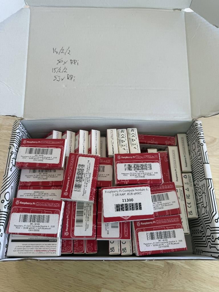 Raspberry Pi CM4102032 - 2GB 32GB WiFi - parfait état, Informatique & Logiciels, Barebones, Enlèvement, Comme neuf