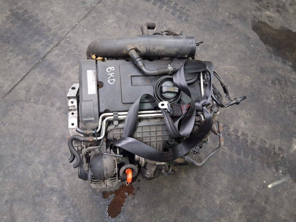 Moteur BKD Complet TOLEDO JETTA AUDI SUPERB TOURAN LEON, Envoi, Utilisé, Skoda