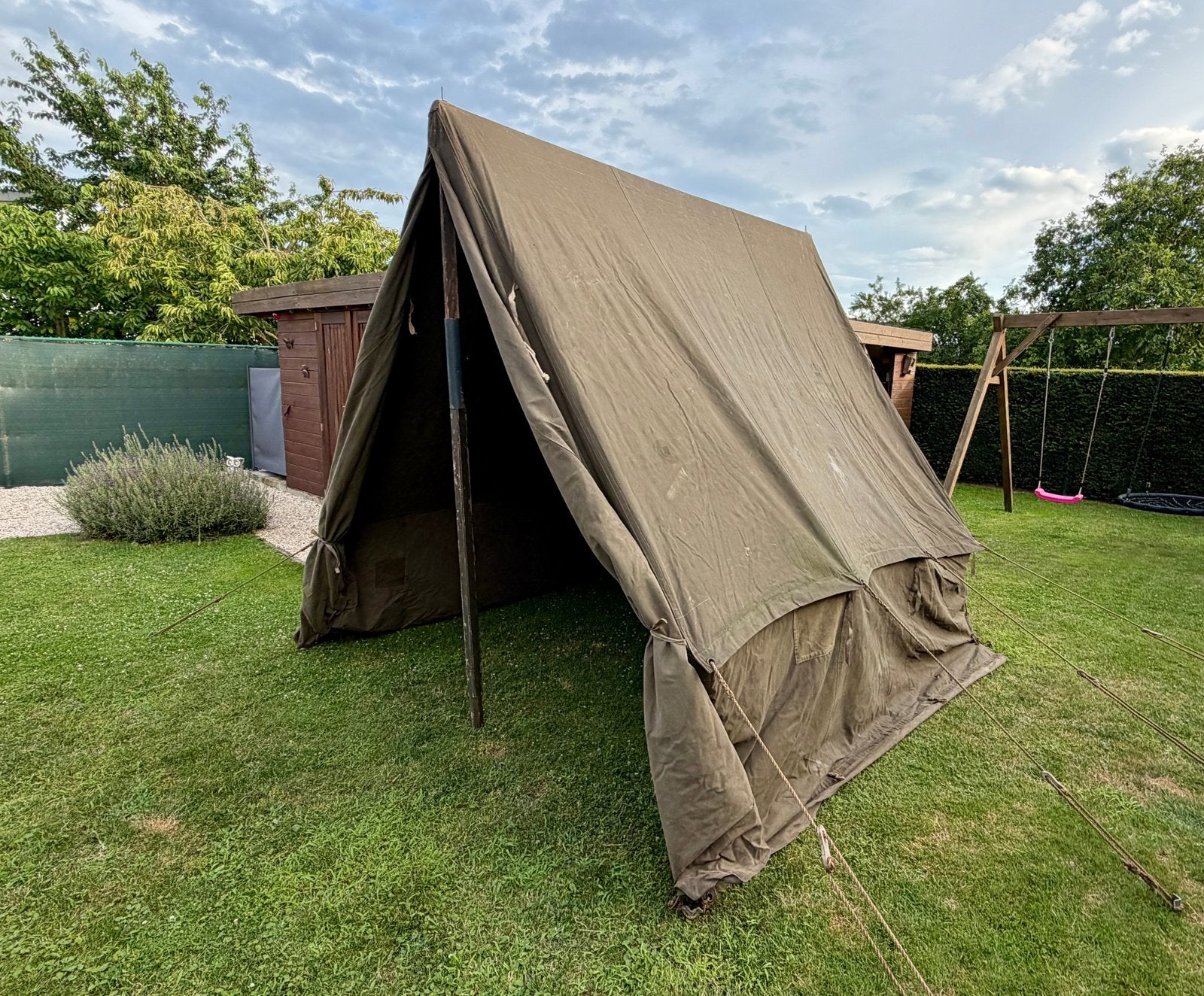 US small wall tent (HMAK Deens Leger), Collections, Objets militaires | Seconde Guerre mondiale, Enlèvement