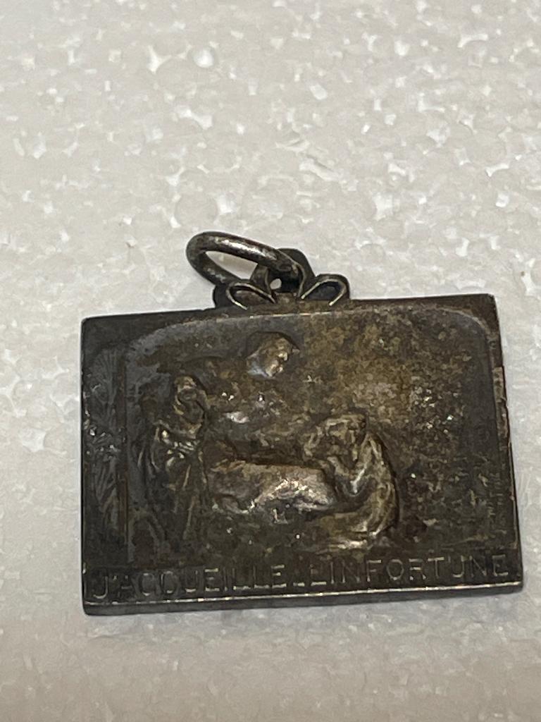Pendentif Bronze Jacques marin, Enlèvement ou Envoi, Autres couleurs, Autres représentations, Utilisé