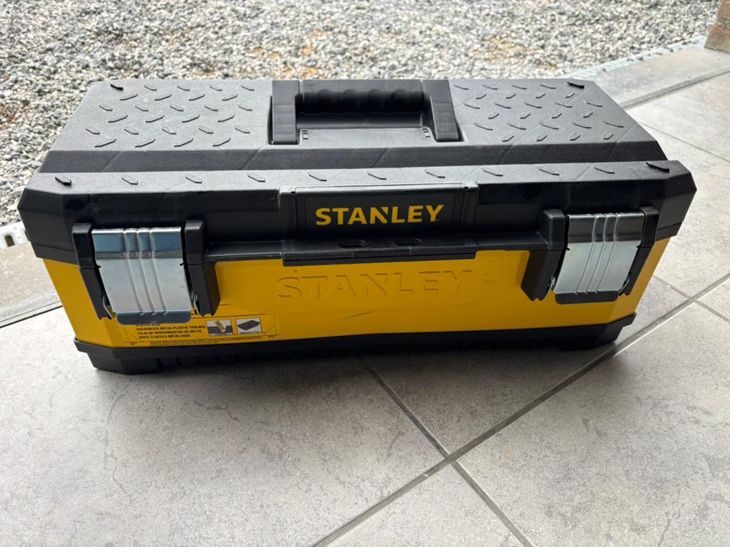 Coffre de rangement stanley neuf, Bricolage & Construction, Boîtes à outils, Enlèvement, Comme neuf